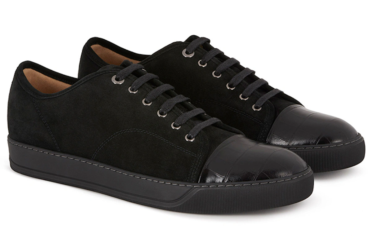 Lanvin DBB1 'Black Croc-Embossed'