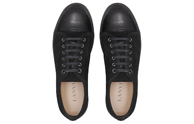 Lanvin DBB1 'Black Croc-Embossed'