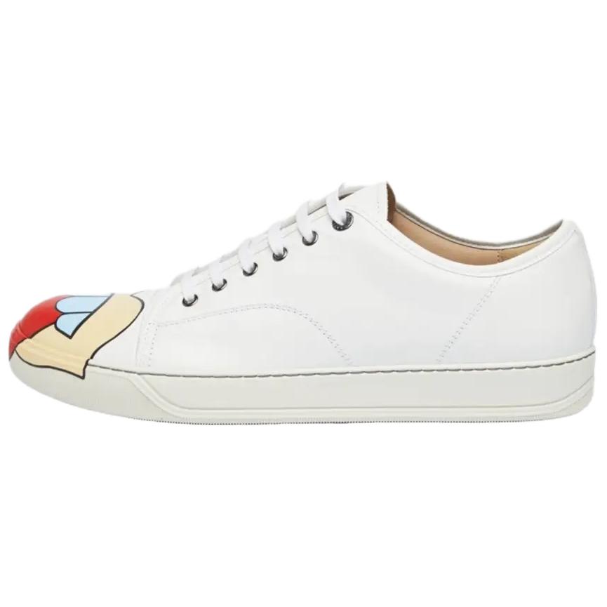 Buy Lanvin 浪凡 Dbb1 耐磨防滑 時尚休閒板鞋 白色