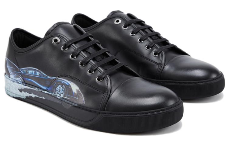 Order 랑방 DBB1 로우 '블랙' (Lanvin DBB1 로우 '블랙') FM-SKDBB1-NAPT-E22