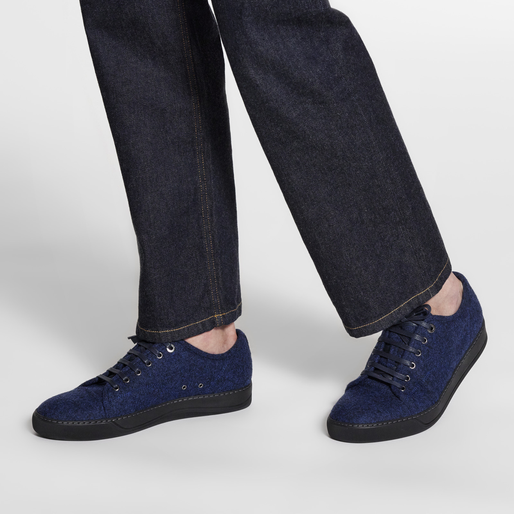 Lanvin DBB1 Low 'Navy Felt' 圖 6