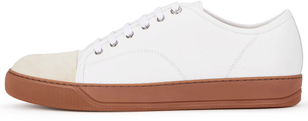 Lanvin DBB1 Suede dan Kulit 'Putih Coklat' FM-SKDBB1-NAVE-H20B083 Buy Lanvin DBB1 Suede dan Kulit 'Putih Coklat' FM-SKDBB1-NAVE-H20B083