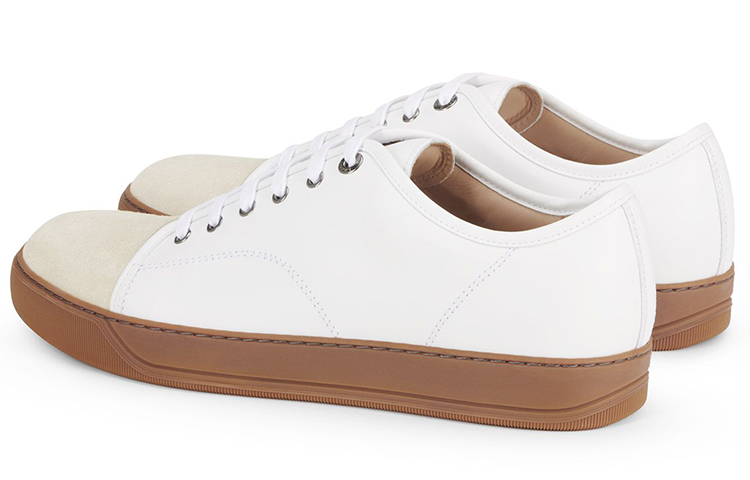 Lanvin DBB1 Suede and Leather 'White Brown' 圖 3