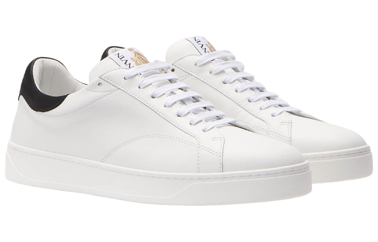 Order Lanvin DDB0 Sneaker 'Putih Hitam' FM-SKDK0A-GOSU-E230010
