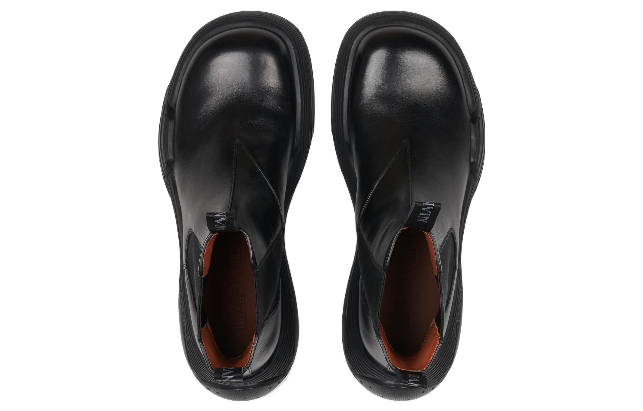 Lookbook Lanvin Flash-X Bold But Kulit 'Hitam' FM-BOSI07-CALF-H221010