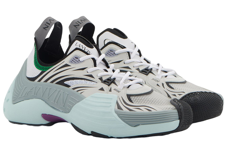 Lanvin Flash-X Sneakers 'Blue' 圖 2