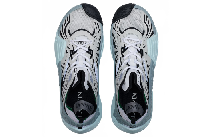 Lanvin Flash-X Sneakers 'Blue' 圖 3