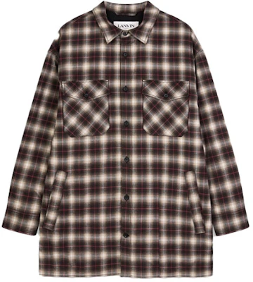 Lanvin FW21 Check Print Shirt Jacket Men’s Red RM-OU0018-4968-A21 Buy Lanvin FW21 Check Print Shirt Jacket Men’s Red RM-OU0018-4968-A21