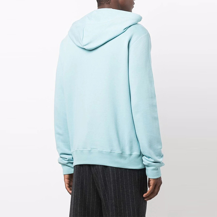 Purchase Lanvin FW21 刺繡標誌連帽上衣 淺藍色 RM-HO0010-J008-A2122