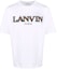 Order Camiseta Blanca de Cuello Redondo con Logo Lanvin FW21. RM-TS0002J121-H2101