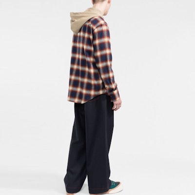 Camisa Roja con Capucha y Mangas Largas Lanvin FW21 Protección Solar Hombre. RM-SI0054-5156-H2129-90 Shop Camisa Roja con Capucha y Mangas Largas Lanvin FW21 Protección Solar Hombre. RM-SI0054-5156-H2129-90