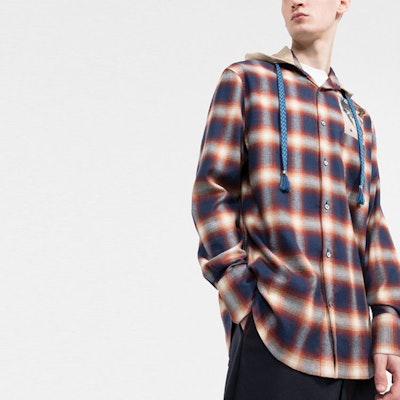 Camisa Roja con Capucha y Mangas Largas Lanvin FW21 Protección Solar Hombre. RM-SI0054-5156-H2129-90 Purchase Camisa Roja con Capucha y Mangas Largas Lanvin FW21 Protección Solar Hombre. RM-SI0054-5156-H2129-90