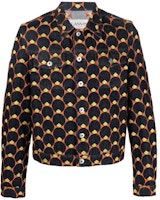 Lanvin FW22 Multi-Color Pattern Single-Breasted Jacket. RM-JA0003-D053-H222990 Lanvin FW22 Multi-Color Pattern Single-Breasted Jacket. RM-JA0003-D053-H222990