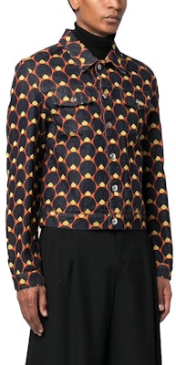 Chaqueta Lanvin FW22 de Patrón Multicolor con Botón Simple. RM-JA0003-D053-H222990 Purchase Chaqueta Lanvin FW22 de Patrón Multicolor con Botón Simple. RM-JA0003-D053-H222990