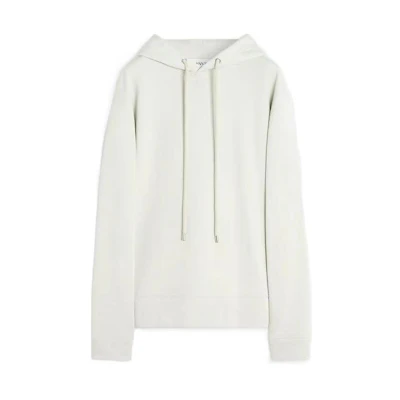Lanvin FW22 Back Print Drawstring Hoodie White () RM-HO0017-J010-P23401