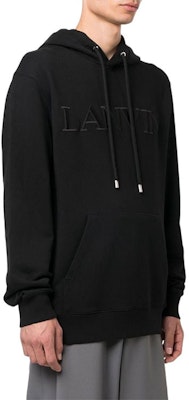 Sudadera Negra Lanvin FW22 con Logo Bordado Colección Otoño. RM-HO0010J2-10A2-210 Purchase Sudadera Negra Lanvin FW22 con Logo Bordado Colección Otoño. RM-HO0010J2-10A2-210