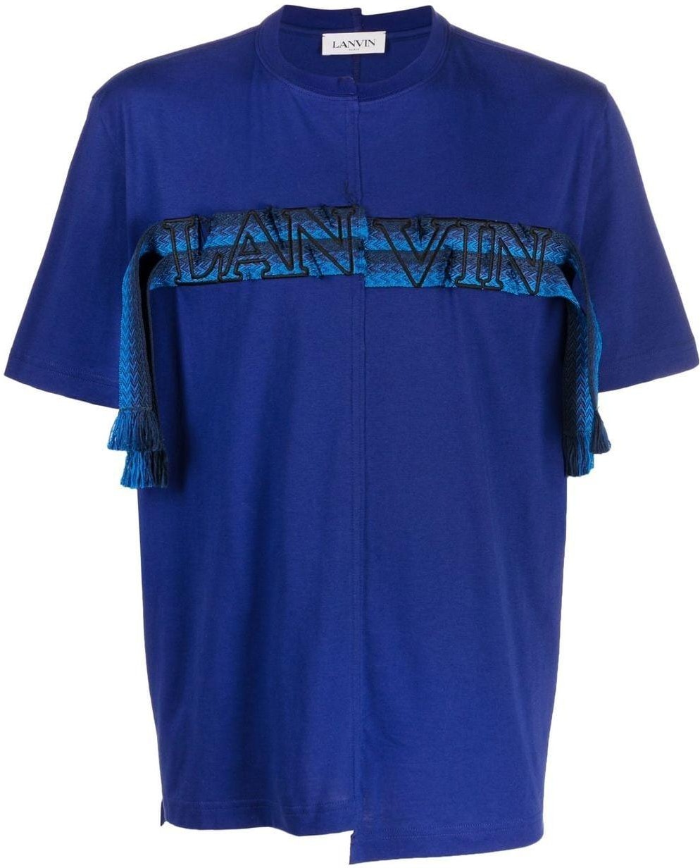 lanvin-fw-22-blue-letter-logo-embroidered-fringe-detail-crewneck-t-shirt-men-rmts-0006-j018-h22214
