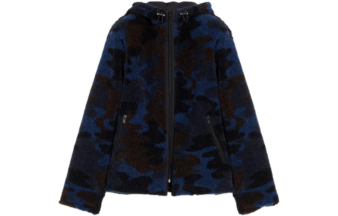 Lanvin FW22 Gradient Reversible Zip-Up Hooded Jacket Blue RM-OU0001-5418-A222960