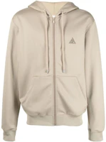 Lanvin FW22 Logo Embroidered Zip Hoodie Mens Off-White RMHO00065050A2205 Lanvin FW22 Logo Embroidered Zip Hoodie Mens Off-White RMHO00065050A2205