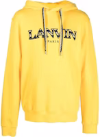 Lanvin FW22 Logo Print Pullover Hoodie Yellow () RMHO0010J209H22814 Lanvin FW22 Logo Print Pullover Hoodie Yellow () RMHO0010J209H22814