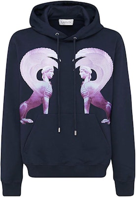 Sudadera con Capucha Estampada Lanvin FW22 Azul. RMHO0010J210241 Order Sudadera con Capucha Estampada Lanvin FW22 Azul. RMHO0010J210241