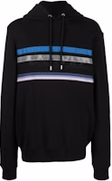 Lanvin FW22 Striped Logo Embroidered Pullover Sweatshirt Black Mens RMHO-0001J00-7A22-10 Lanvin FW22 Striped Logo Embroidered Pullover Sweatshirt Black Mens RMHO-0001J00-7A22-10