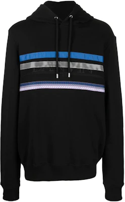 Lanvin FW22 Striped Logo Embroidered Pullover Sweatshirt Black Mens RMHO-0001J00-7A22-10 Buy Lanvin FW22 Striped Logo Embroidered Pullover Sweatshirt Black Mens RMHO-0001J00-7A22-10