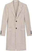 Order Lanvin FW22 條紋單排扣西裝領大衣 男款 多色 RM-CO0078-4354E-20662