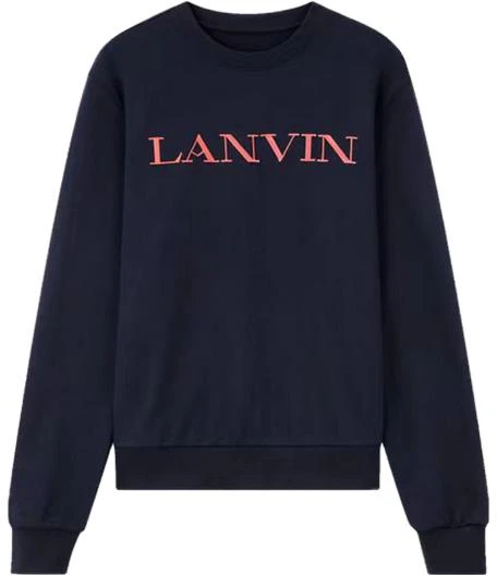 lanvin-fw-23-logo-print-casual-crewneck-sweatshirt-unisex-navy-blue-rm-to-0097-xxxx-a23