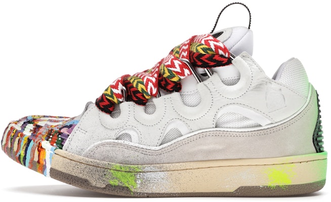 Gallery Dept. x Lanvin Curb 'Paint Drip - Optical White' FM-SKRK11-DRGD-E2100S1 Buy Gallery Dept. x Lanvin Curb 'Paint Drip - Optical White' FM-SKRK11-DRGD-E2100S1