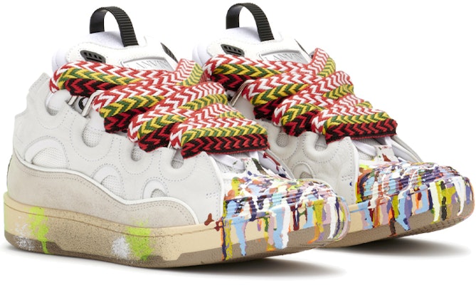 Gallery Dept. x Lanvin Curb 'Paint Drip - Optical White' FM-SKRK11-DRGD-E2100S1 Order Gallery Dept. x Lanvin Curb 'Paint Drip - Optical White' FM-SKRK11-DRGD-E2100S1