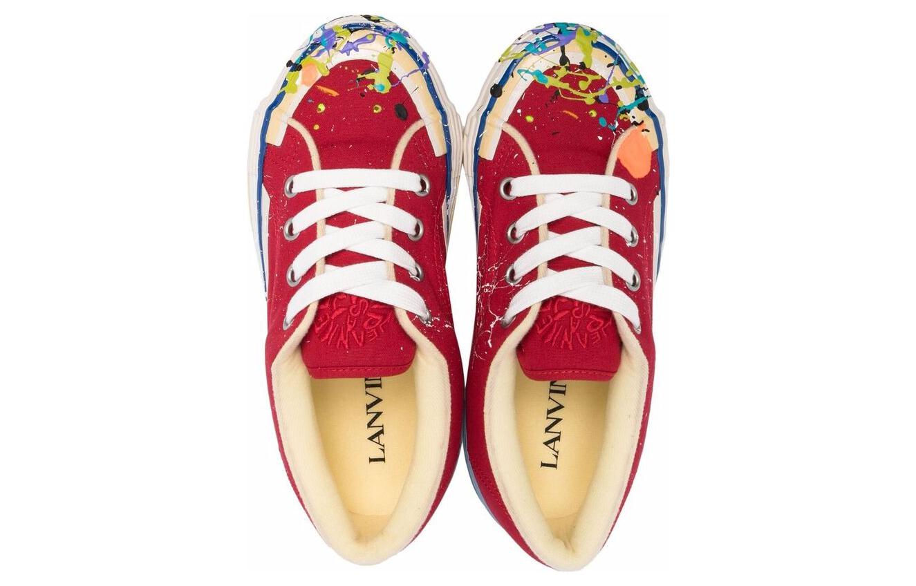Lanvin Gallery Dept. Skate Sneaker 'Red' 圖 5