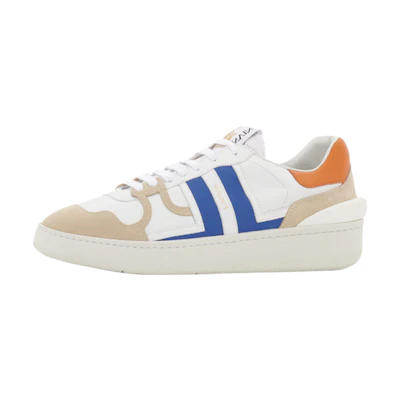 Lanvin Glen Low-Top Sneakers 'Blue Calfskin'