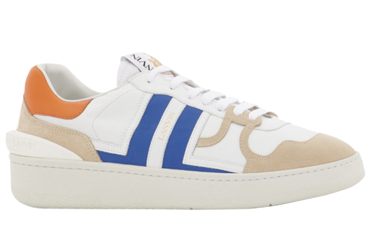 Lanvin Glen Low-Top Sneakers 'Blue Calfskin' 圖 2