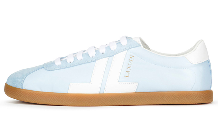 Lanvin Glen Low-Top 'Sky Blue Calfskin'
