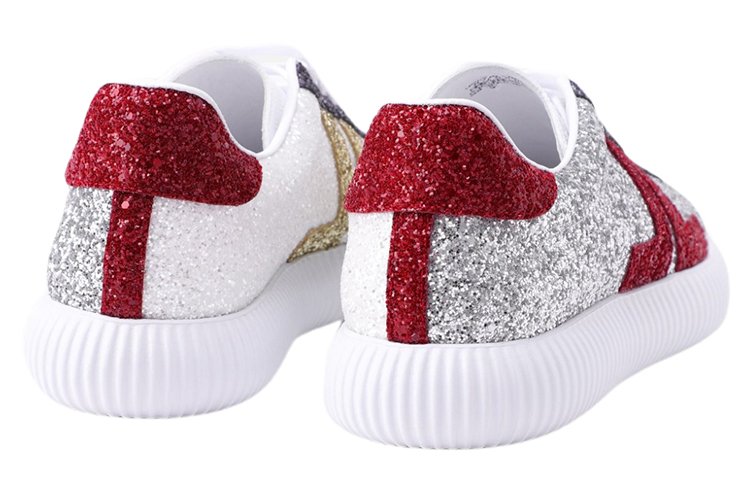 Lanvin Glen Sneaker 'Silver Red' 圖 4