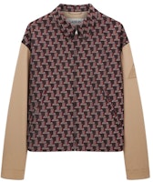 Lanvin Graphic Print Patchwork Jacket - Bright Red RM-OU0021-5190-P22 Lanvin Graphic Print Patchwork Jacket - Bright Red RM-OU0021-5190-P22