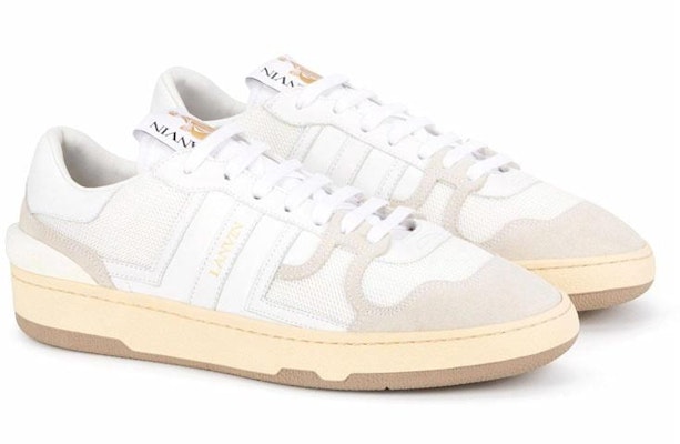 Lanvin Leather Clay Low 'White' FM-SKDK00-NASH-A2000 Lookbook Lanvin Leather Clay Low 'White' FM-SKDK00-NASH-A2000