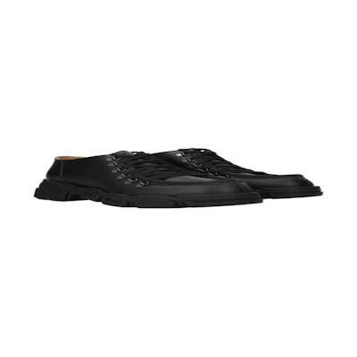 Lanvin Leather Lace Up and Monkstrap 'Black'