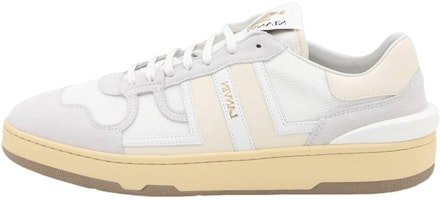 Lanvin Leather Low-Top Lace-Up 'White Yellow Pink' FM-SKDK00-NASH-B085 Lanvin Leather Low-Top Lace-Up 'White Yellow Pink' FM-SKDK00-NASH-B085