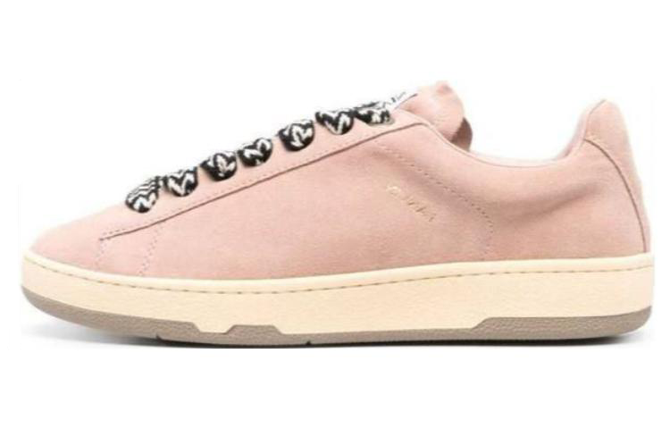 Lanvin Leather Low-Top Sneakers 'Pink'
