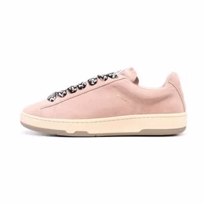 Lanvin Leather Low-Top Sneakers 'Pink'