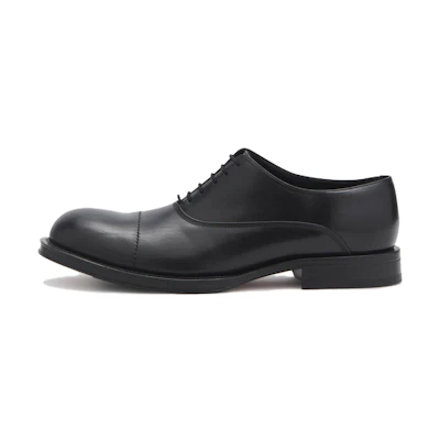 Lanvin Leather Low Top Lace-up 'Black'