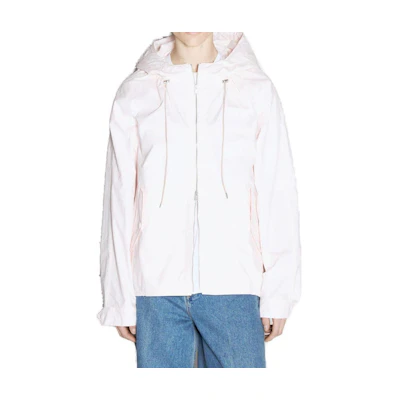 Lanvin Light Pink Solid Color Hooded Zip Jacket RM-OU0002-5704-P24-520