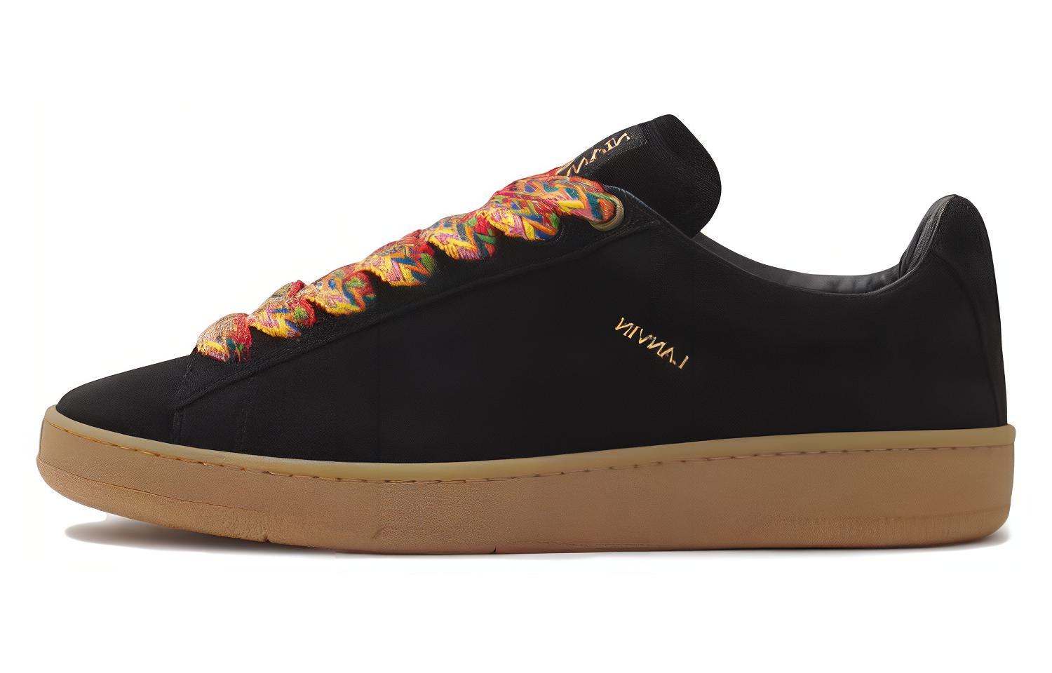 Lanvin Lite Low-Top 'Black Suede'