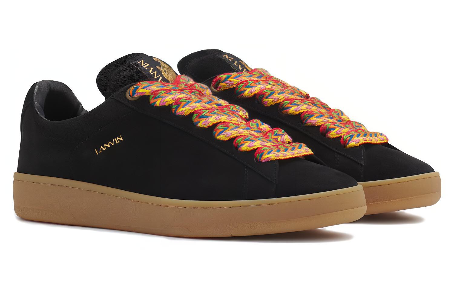 Lanvin Lite Low-Top 'Black Suede' 圖 2