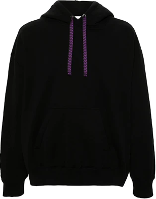 Lanvin Logo Embroidered Drawstring Hoodie Unisex - Black RU-HO0005-J115-P2410 Buy Lanvin Logo Embroidered Drawstring Hoodie Unisex - Black RU-HO0005-J115-P2410