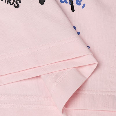 Lanvin Love Poem Pink Graphic Long Sleeve Unisex Casual T-Shirt. RM-TS0027-AP04-A21 1