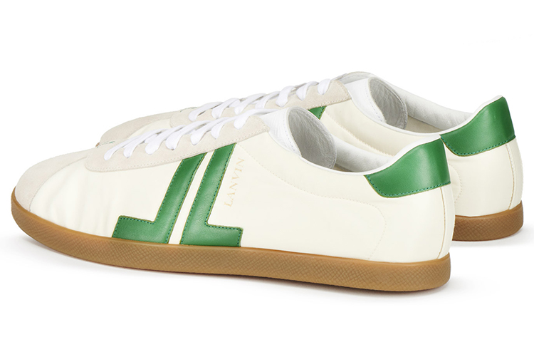 Lanvin Low-Top Casual Sneaker 'Green' 圖 4