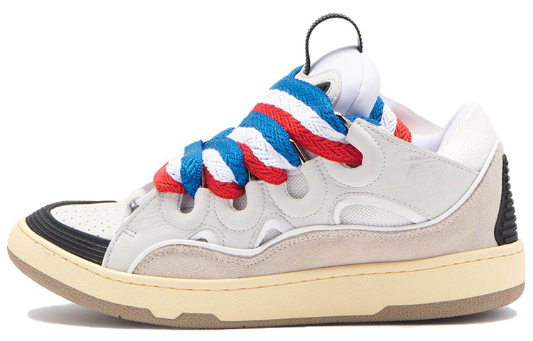 Lanvin Low-Top Sneakers 'White Grey'